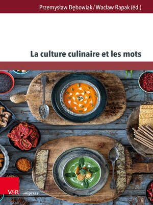cover image of La culture culinaire et les mots